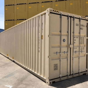 Standaard 40-voet witte container klasse A