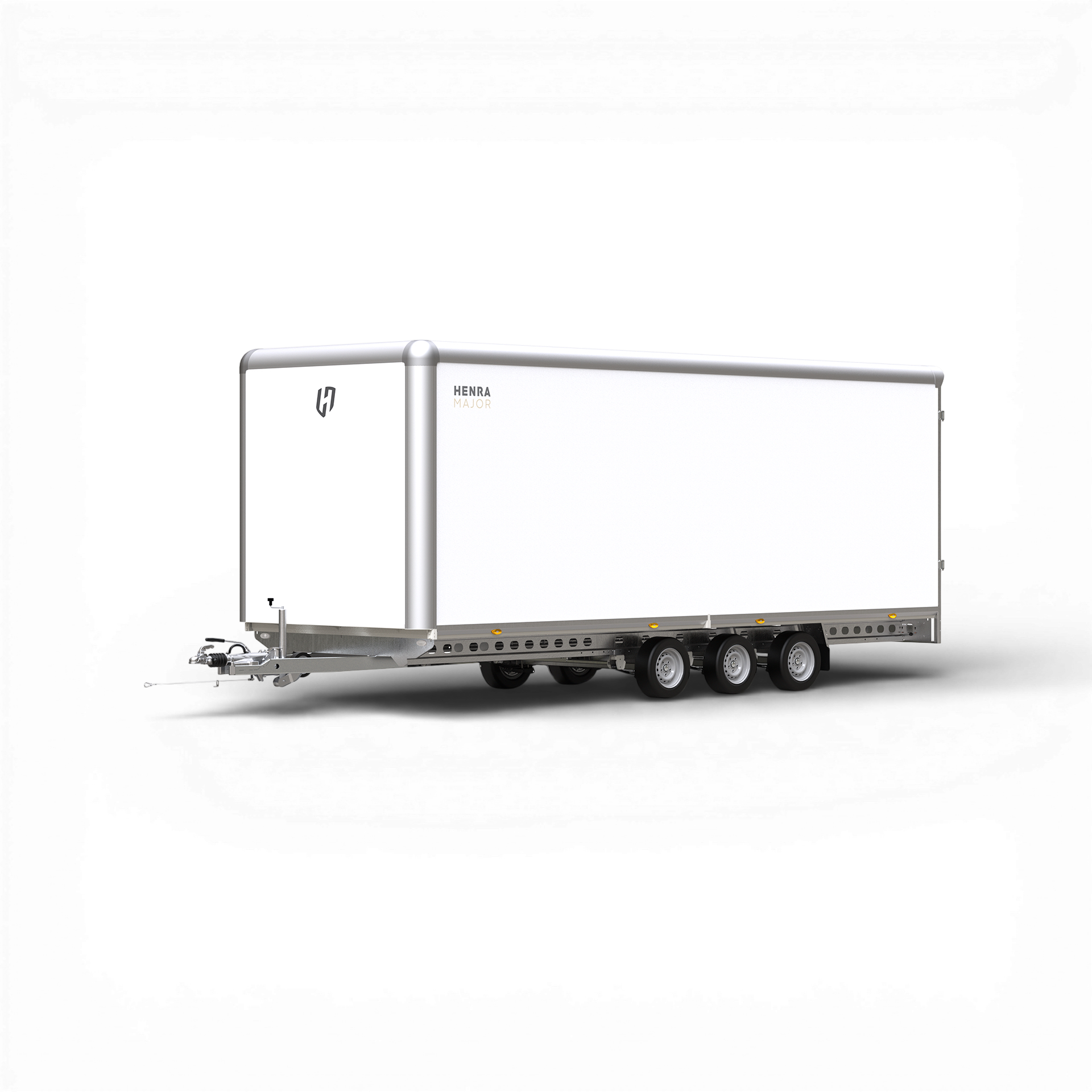 Henra Gesloten plateauwagen 401x202x160 3500k